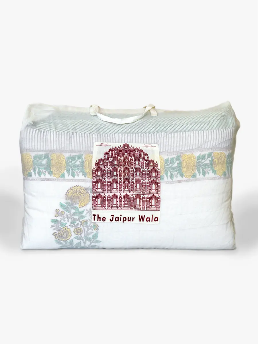 Premium Muslin Razai - Sunbloom