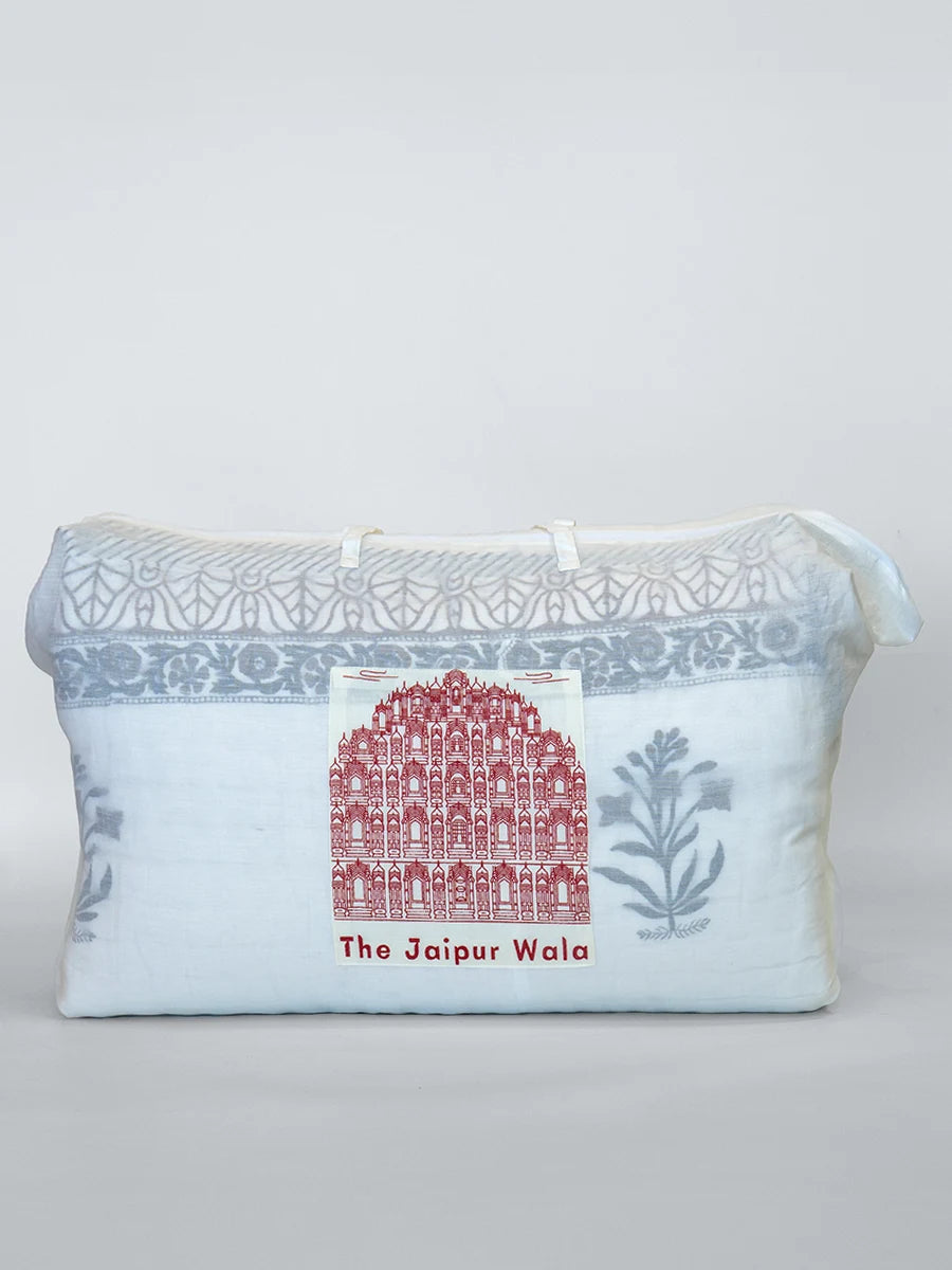 Umber Handstitched Organic Quilt