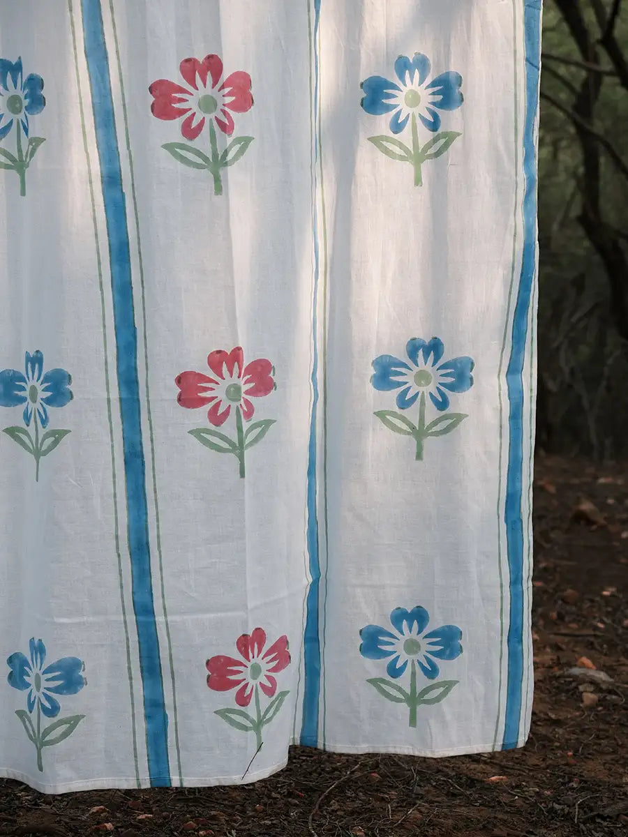 Bahar Baagh Cotton Curtain