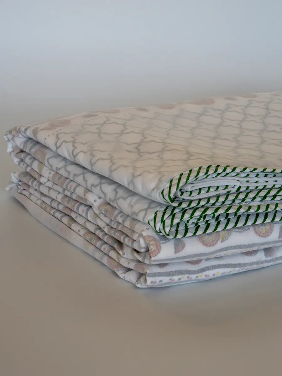 Blue Bella Organic Cotton Blanket