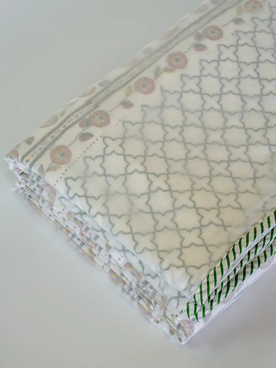 Blue Bella Organic Cotton Blanket