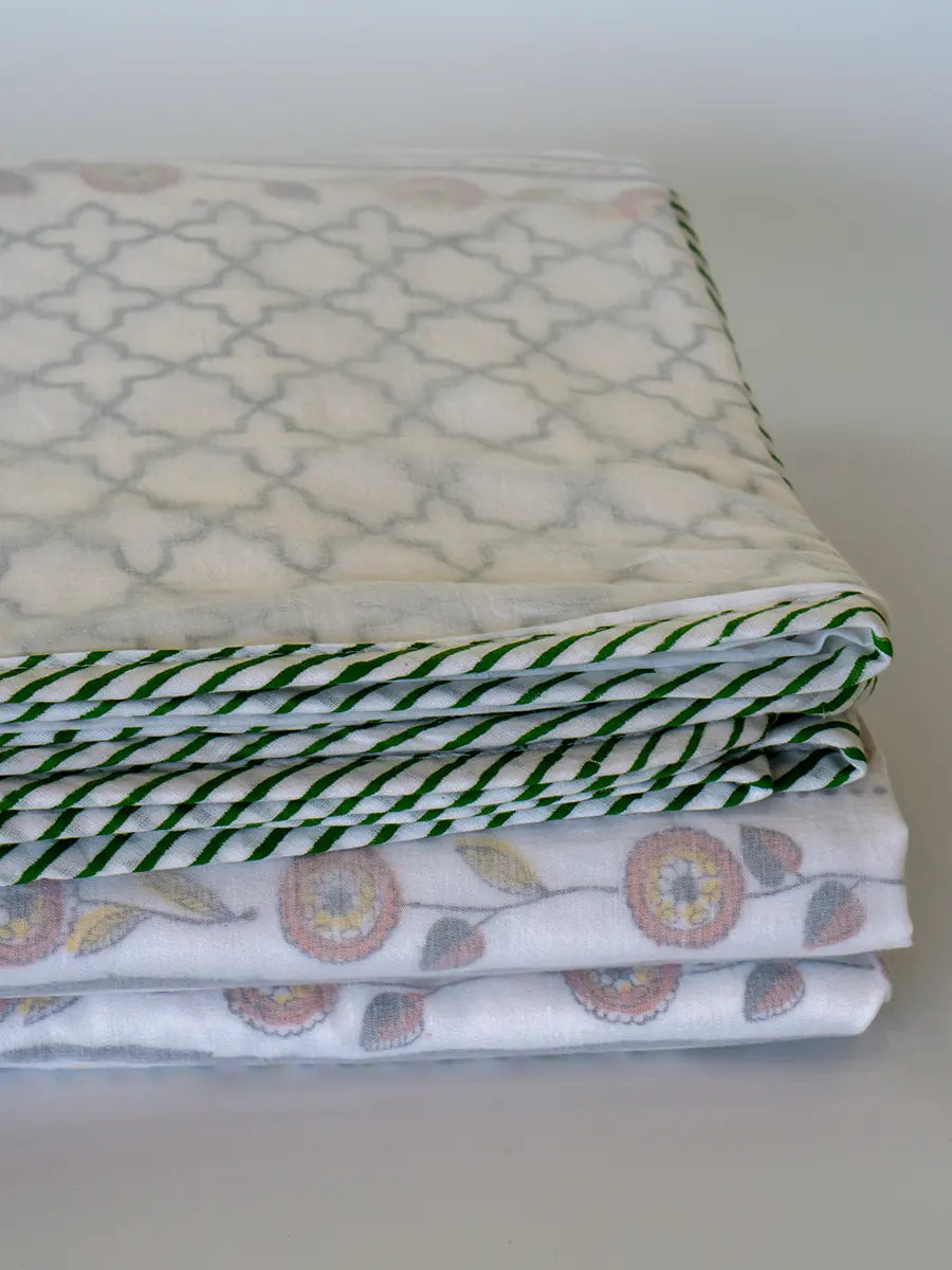 Blue Bella Organic Cotton Blanket
