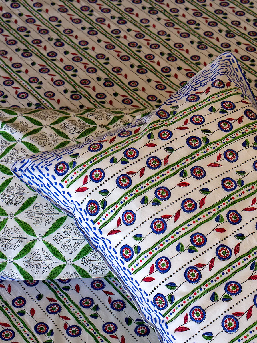 Blue Belly Organic Percale Cotton Seet Set