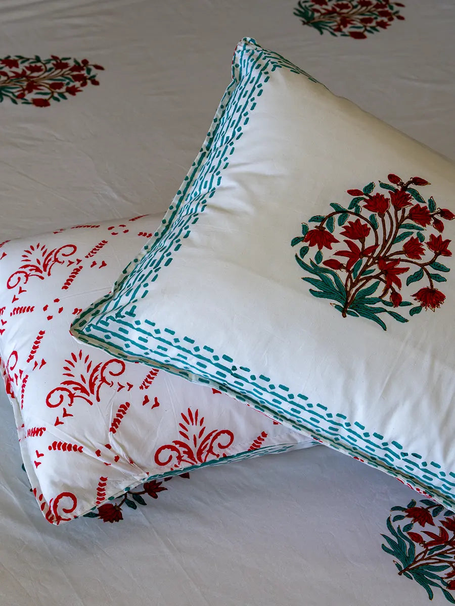 Calla Organic Percale Cotton Sheet Set