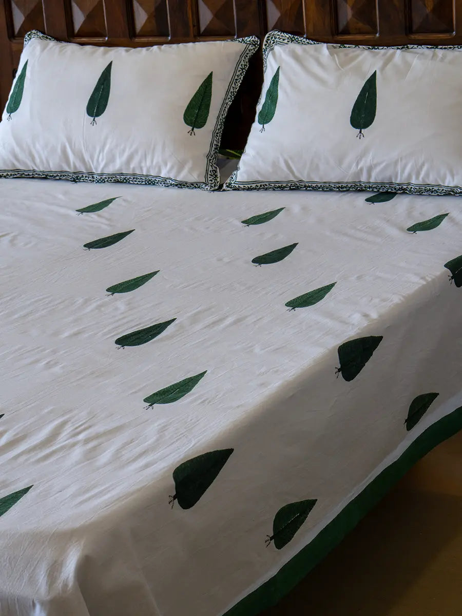 Elle Organic Percale Cotton Sheet Set