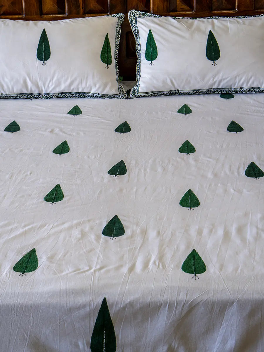 Elle Organic Percale Cotton Sheet Set