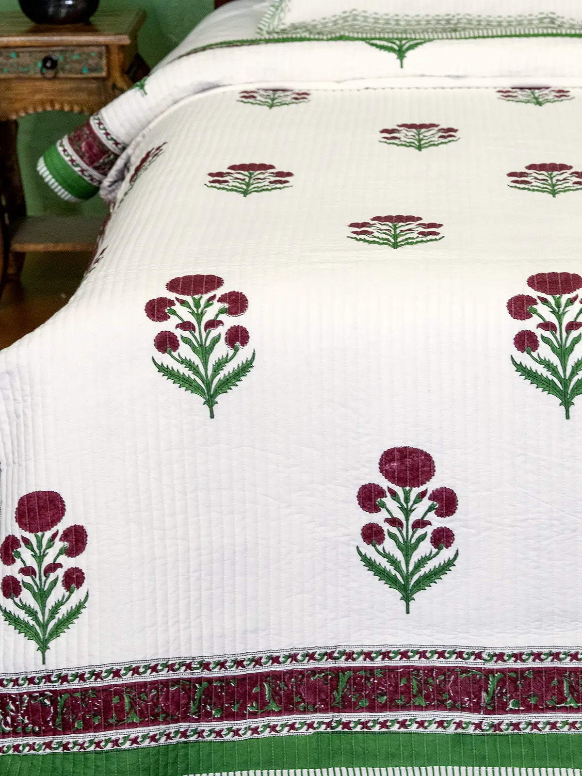 Everbloom Cotton Bedspread