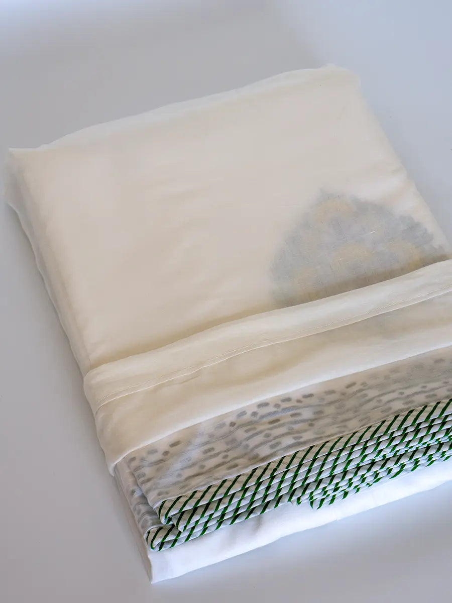 Golden Bloom Organic Cotton Blanket