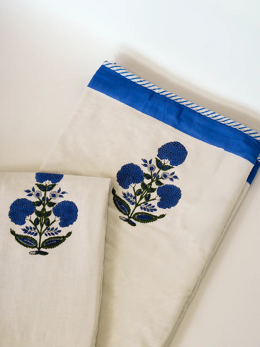 Iris Organic Cotton Blanket