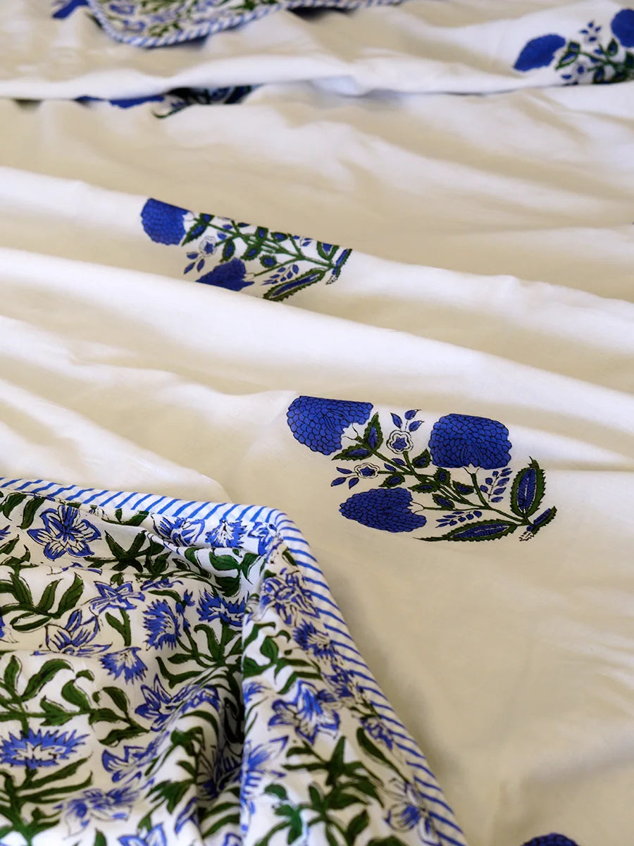 Iris Organic Cotton Blanket