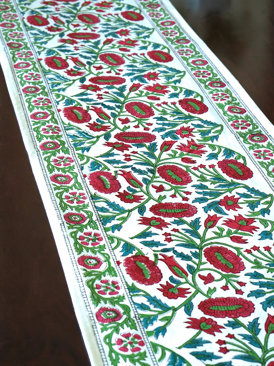 Meadow Bloom Table Runner