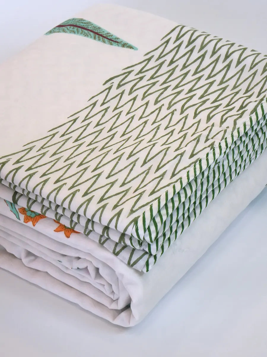 Munnar Organic Cotton Blanket
