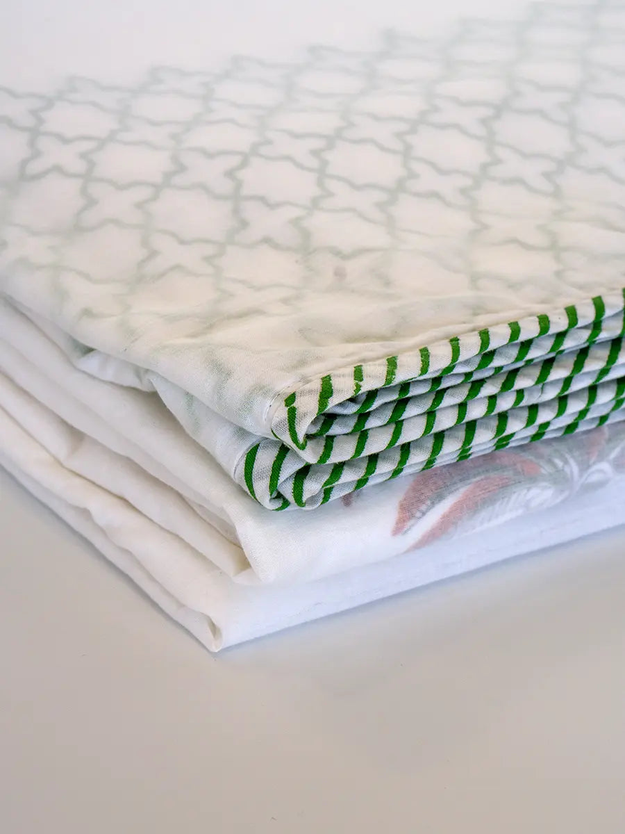 Palm Luxe Organic Cotton Blanket