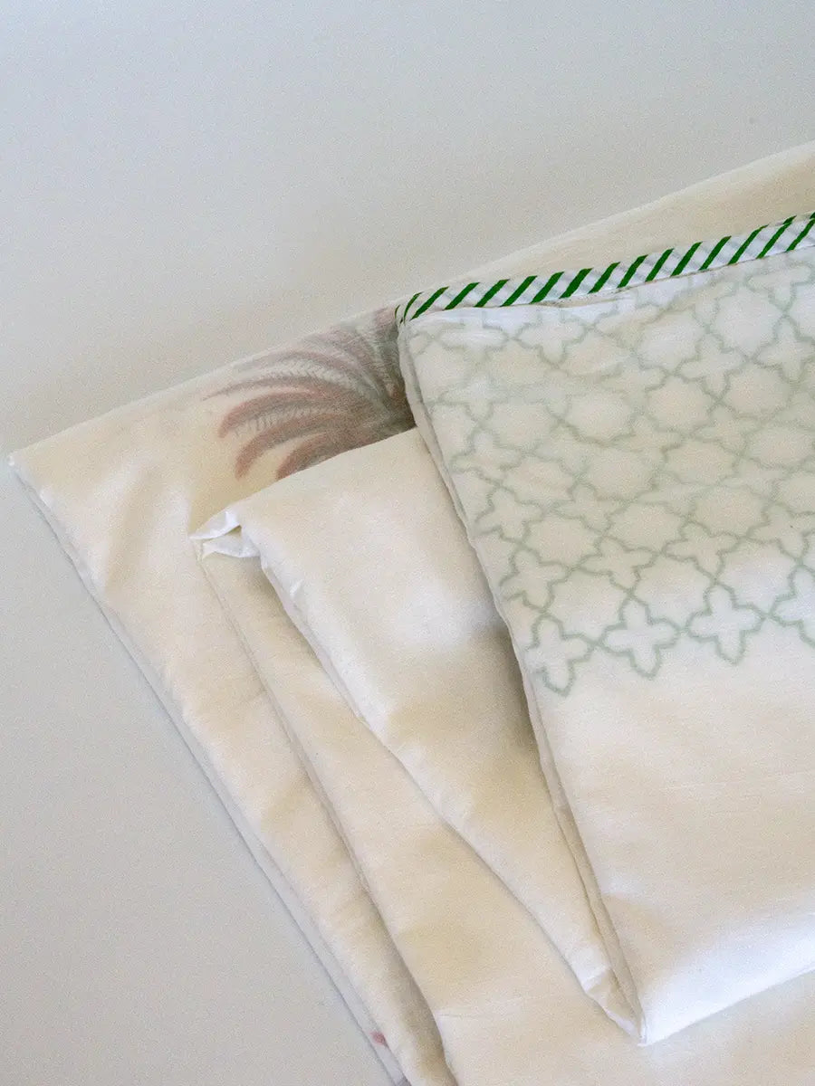 Palm Luxe Organic Cotton Blanket