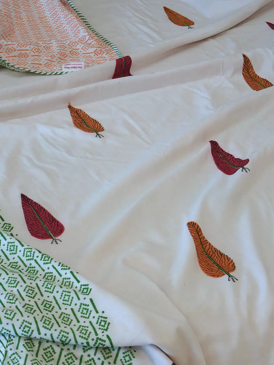 Peony Organic Cotton Blanket
