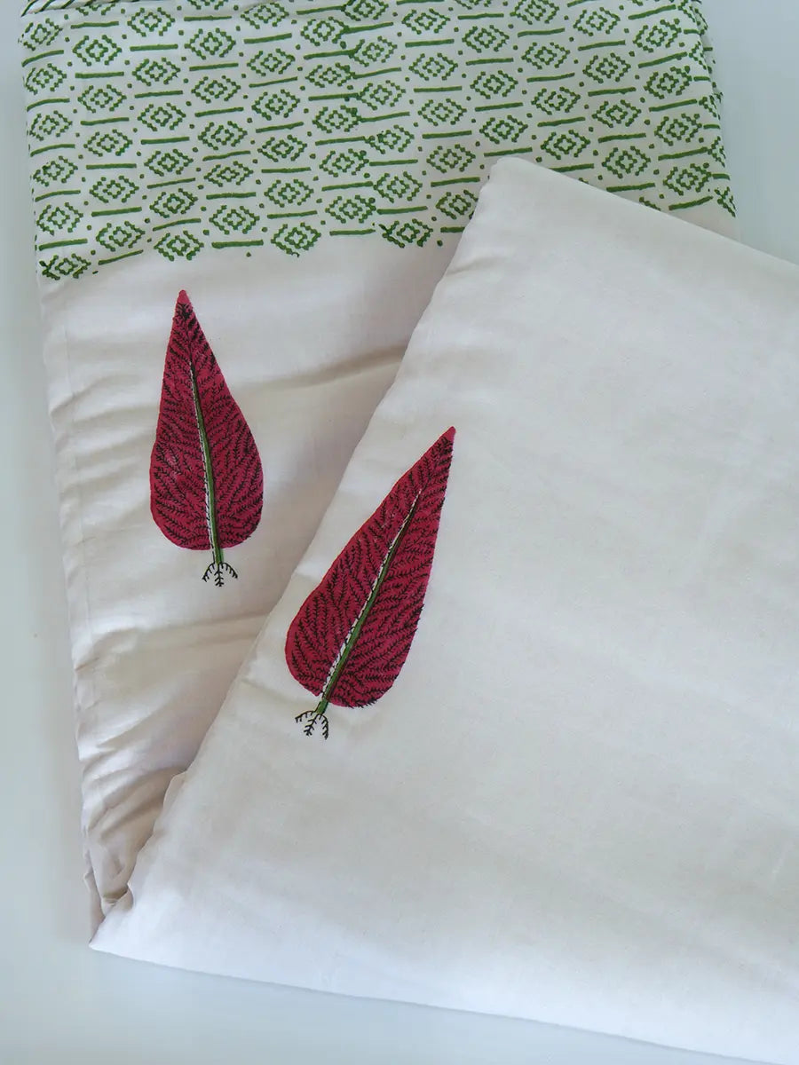 Peony Organic Cotton Blanket