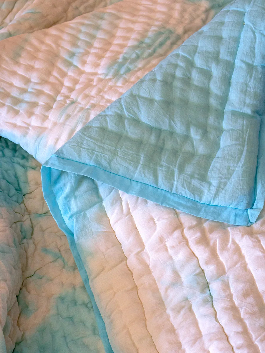 Organic Hand Stitched Quilt - Equa