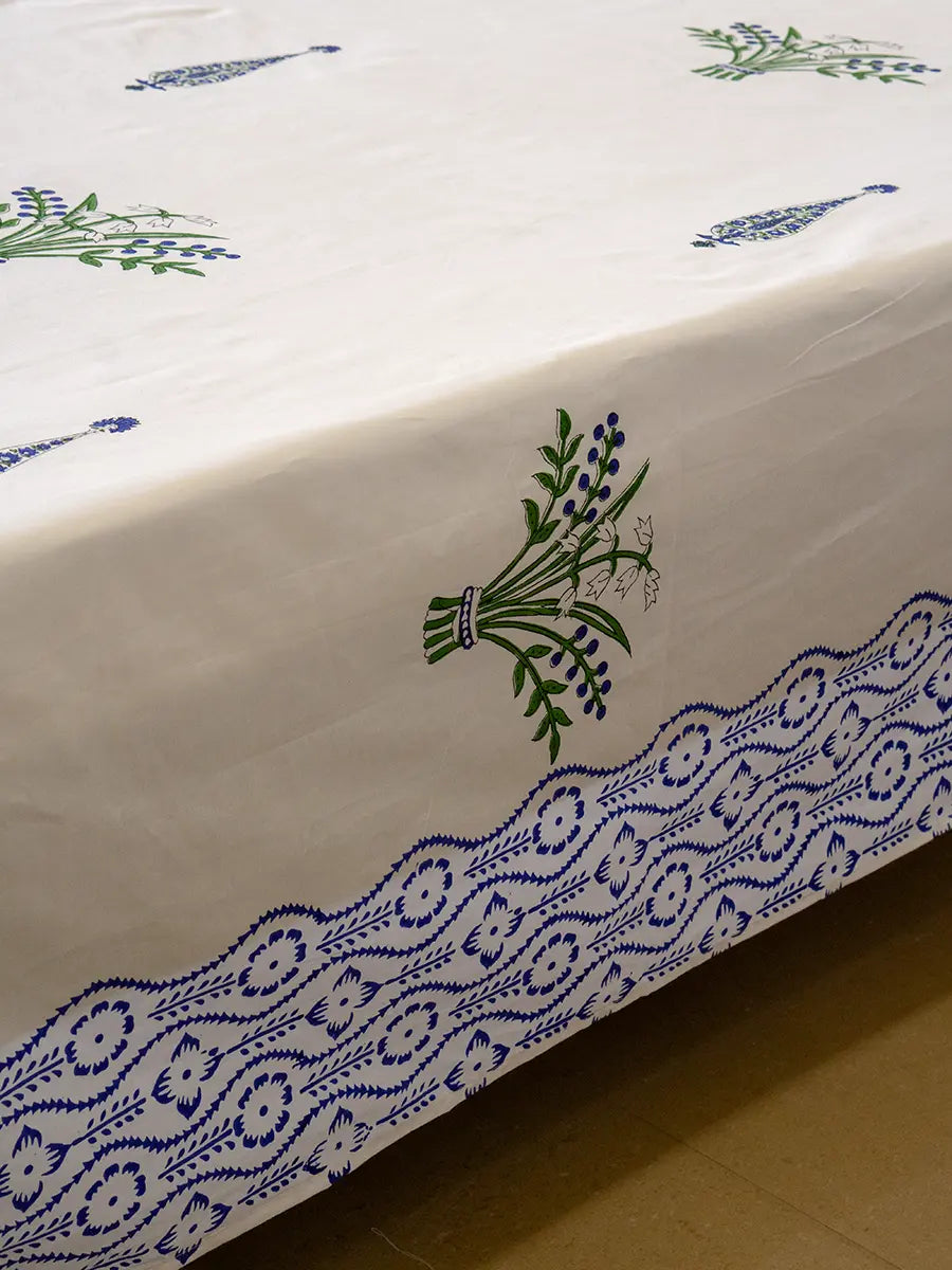 Royal Paisley Organic Percale Cotton Sheet Set