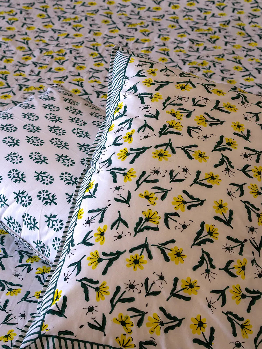 Sunora Organic Percale Cotton Seet Set
