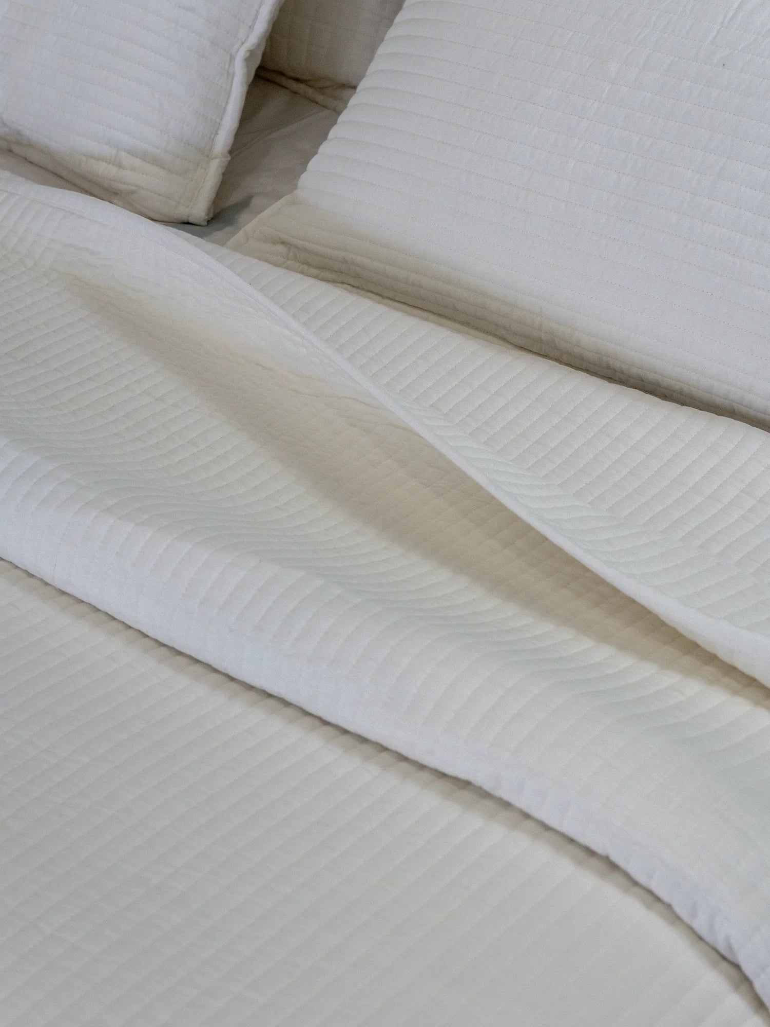 White Cotton Bedspread