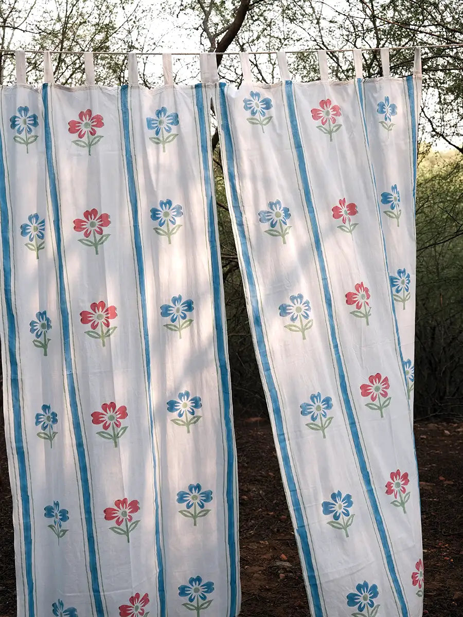 Bahar Baagh Cotton Curtain