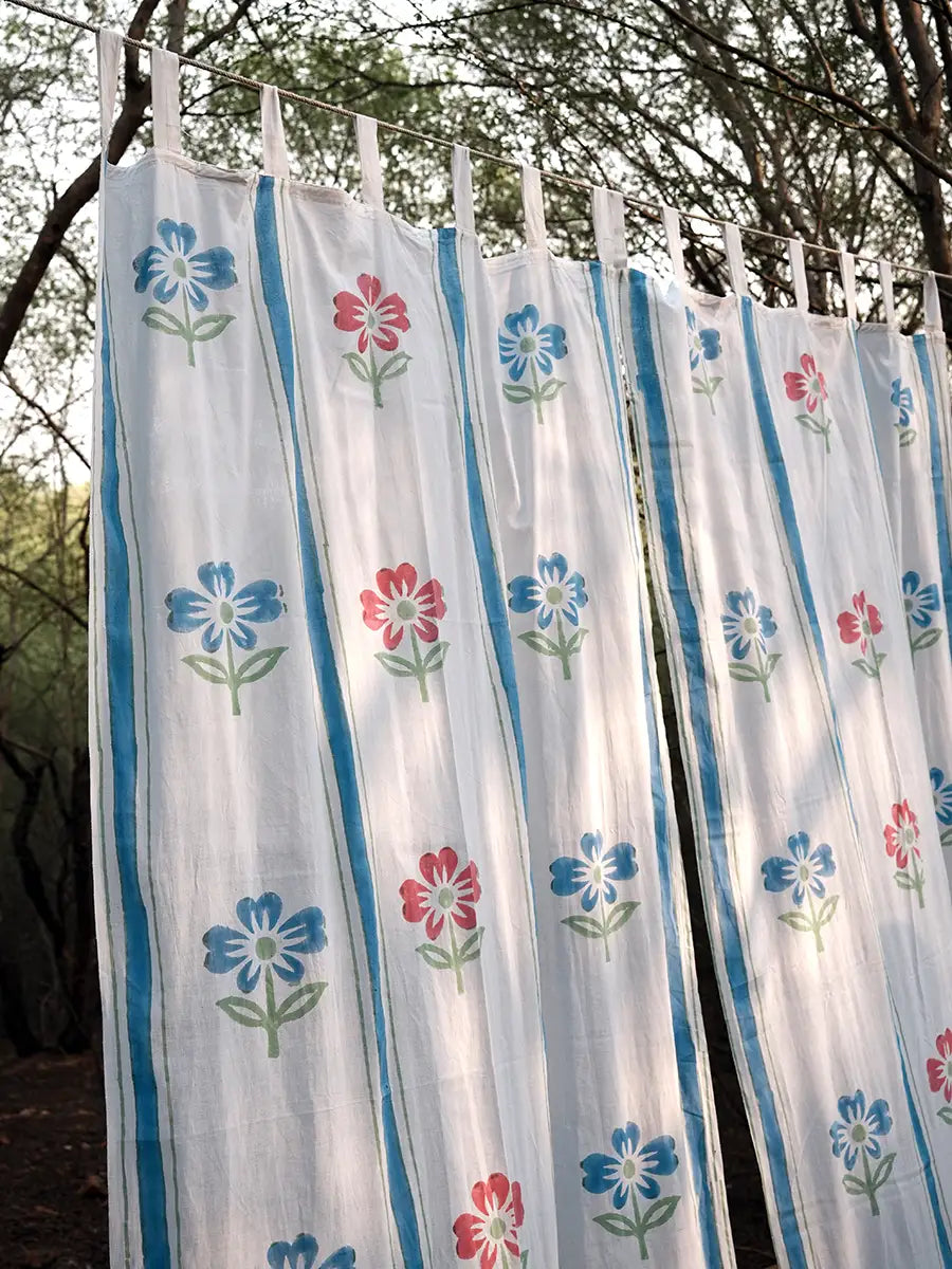 Bahar Baagh Cotton Curtain