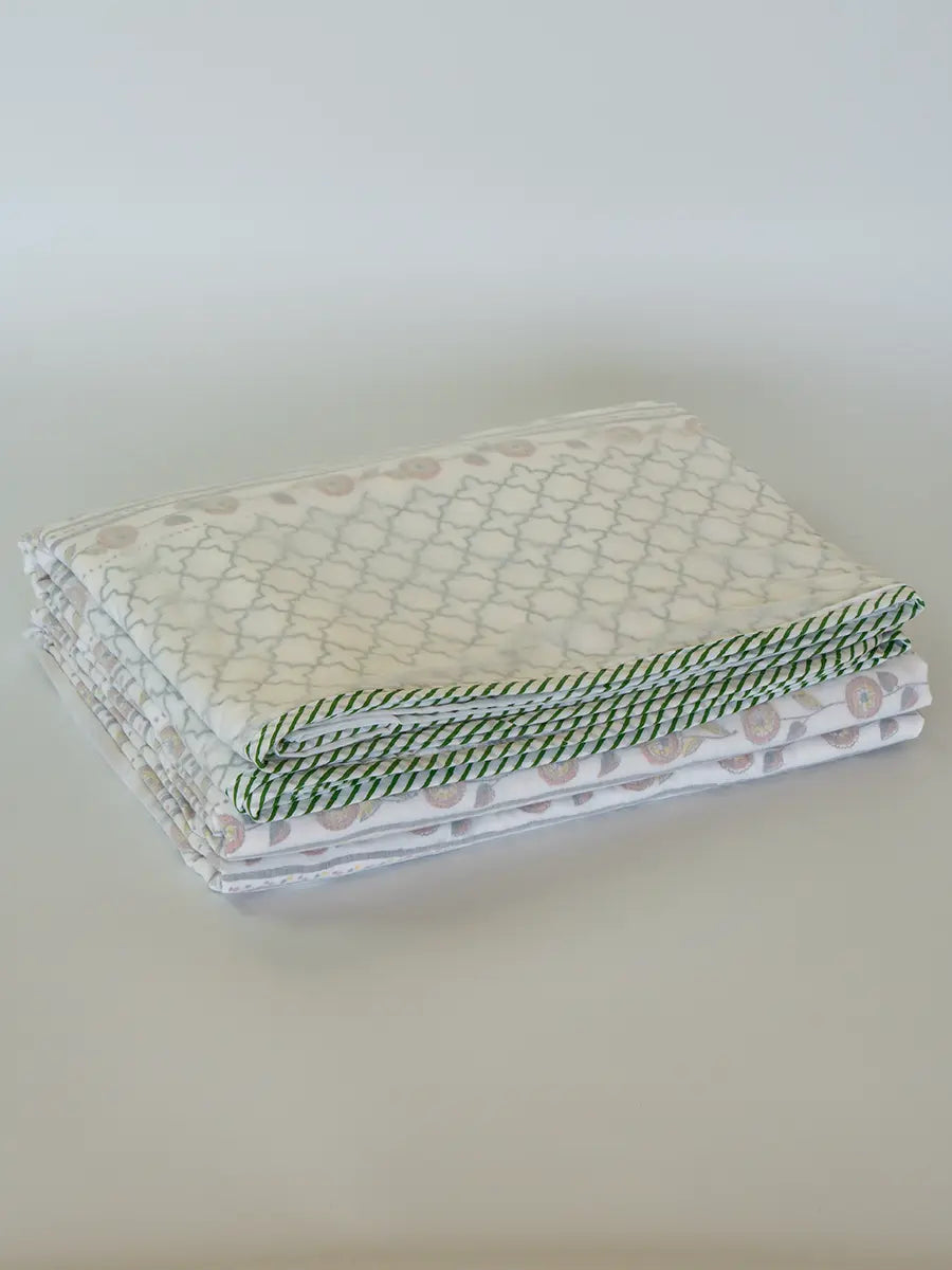 Blue Bella Organic Cotton Blanket