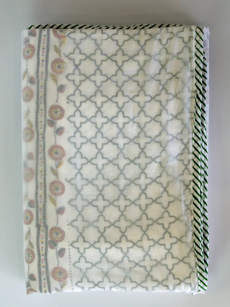 Blue Bella Organic Cotton Blanket