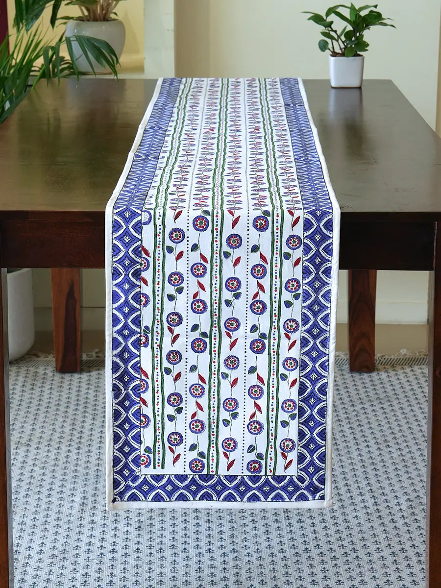 Blue Bella Table Runner