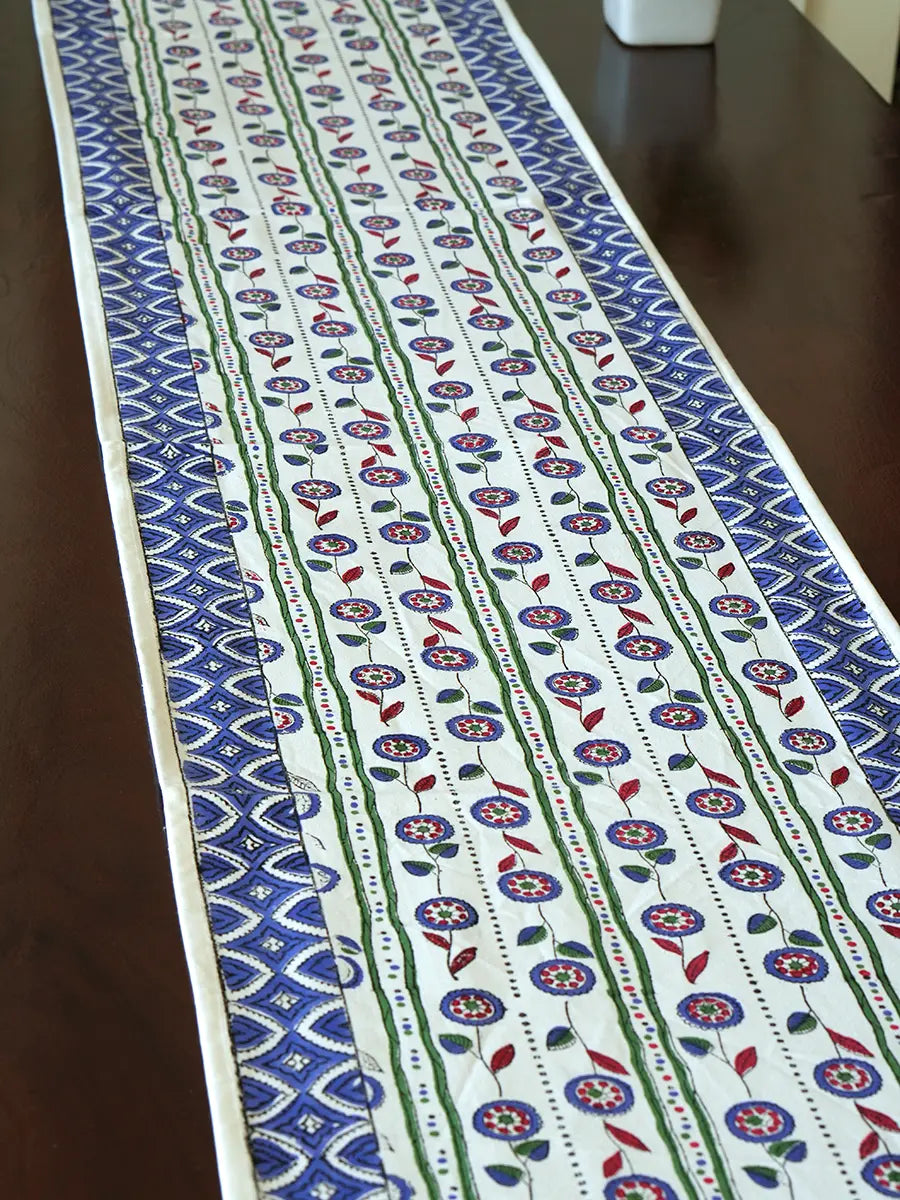 Blue Bella Table Runner