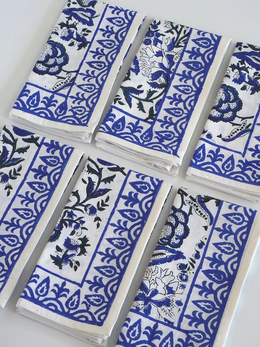Blue Ivory Napkin