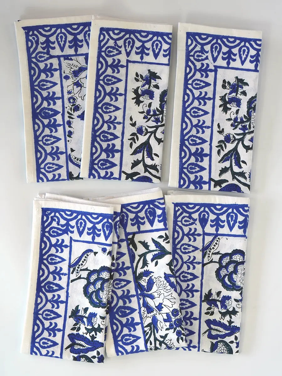 Blue Ivory Napkin