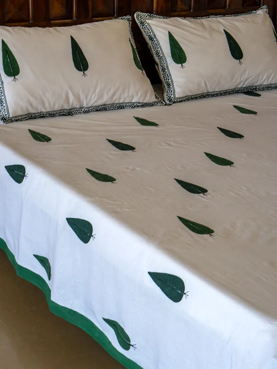 Elle Organic Percale Cotton Sheet Set