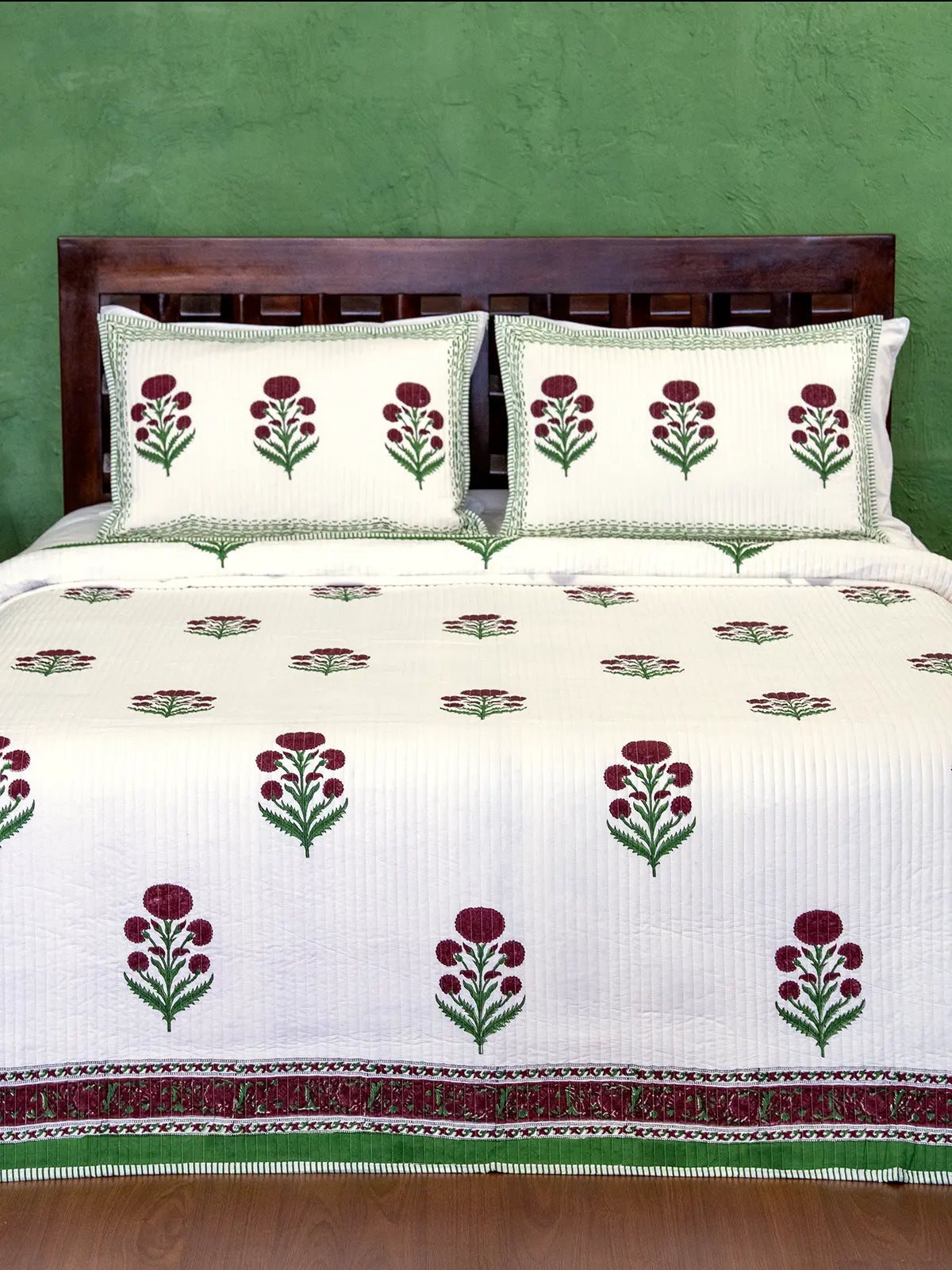 Everbloom Cotton Bedspread