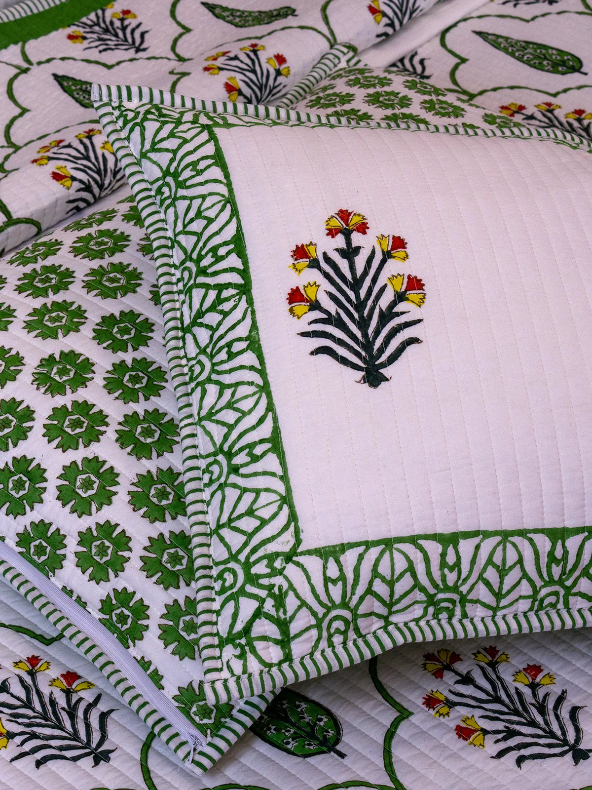 Floral Cotton Bedspread