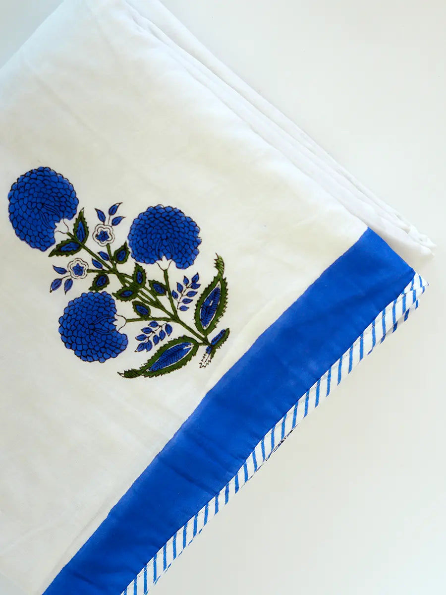 Iris Organic Cotton Blanket