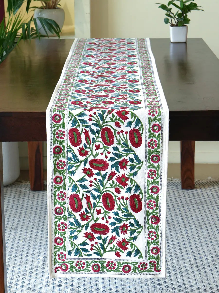 Meadow Bloom Table Runner