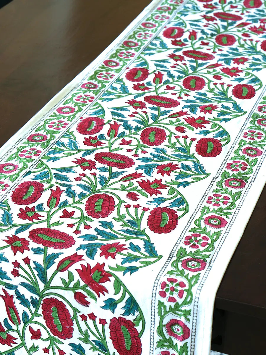 Meadow Bloom Table Runner