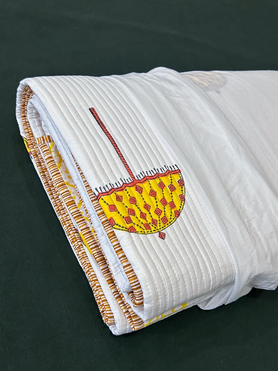 Umbrella Organic Cotton Bedspread