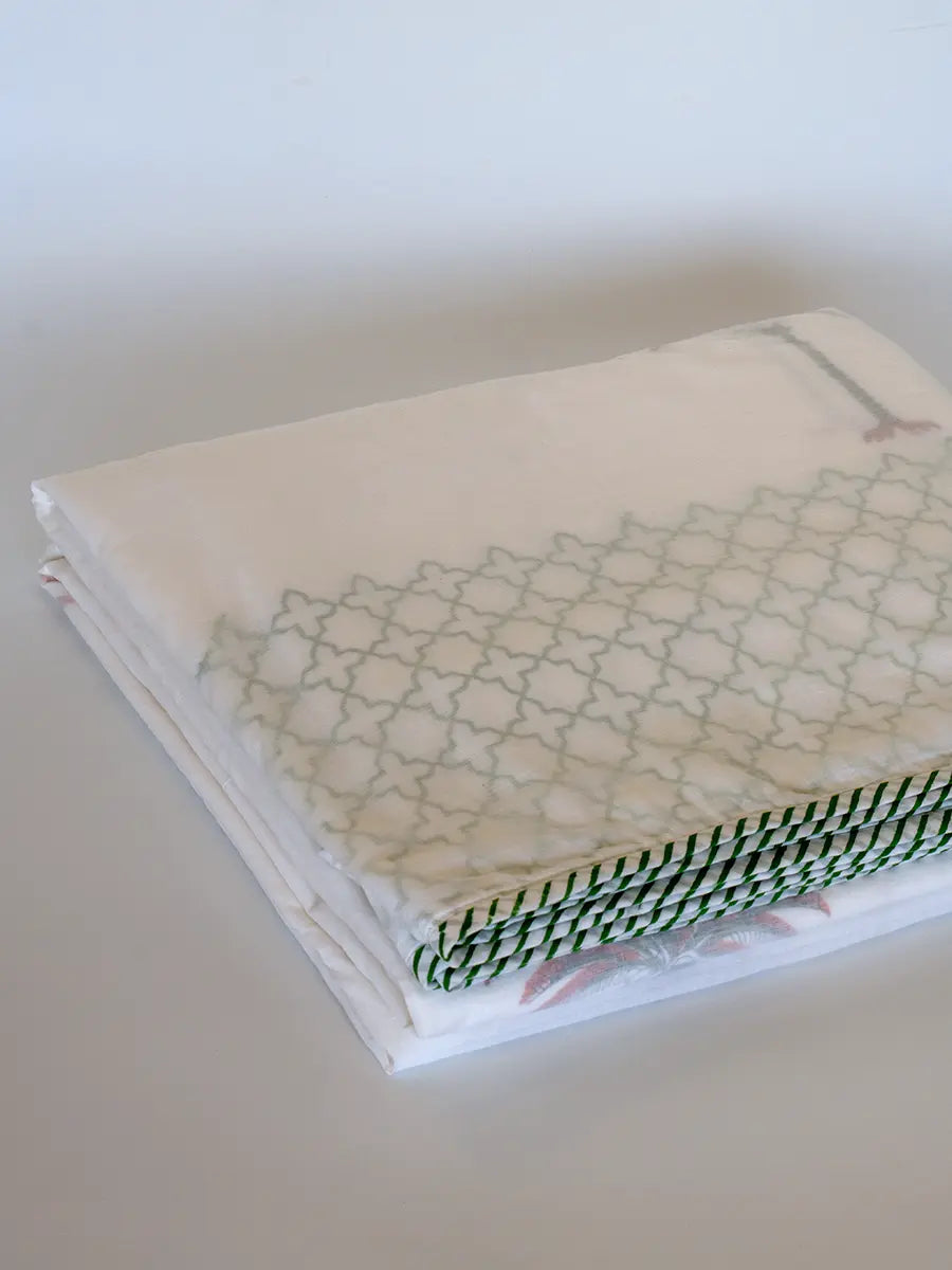 Palm Luxe Organic Cotton Blanket