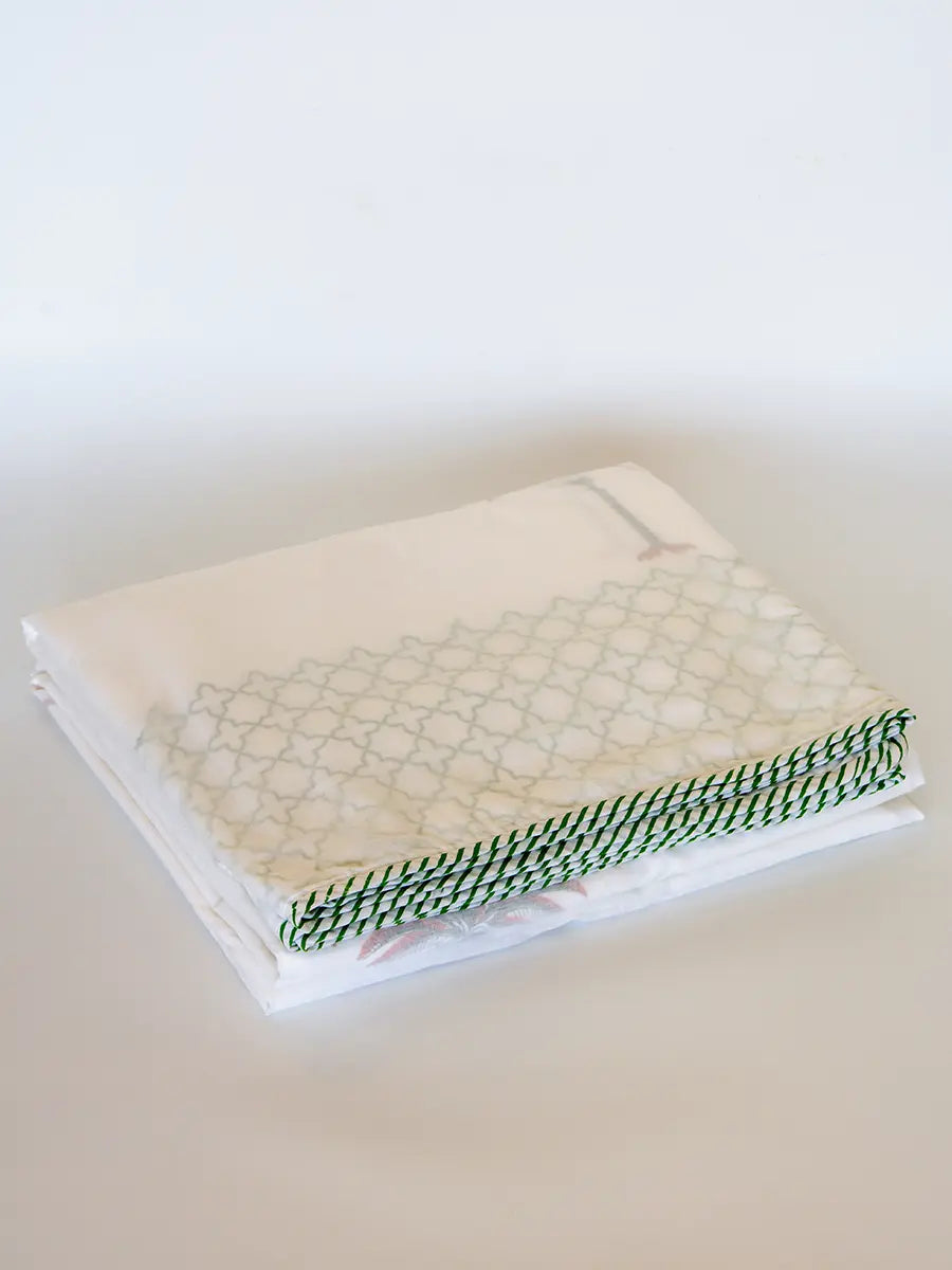 Palm Luxe Organic Cotton Blanket