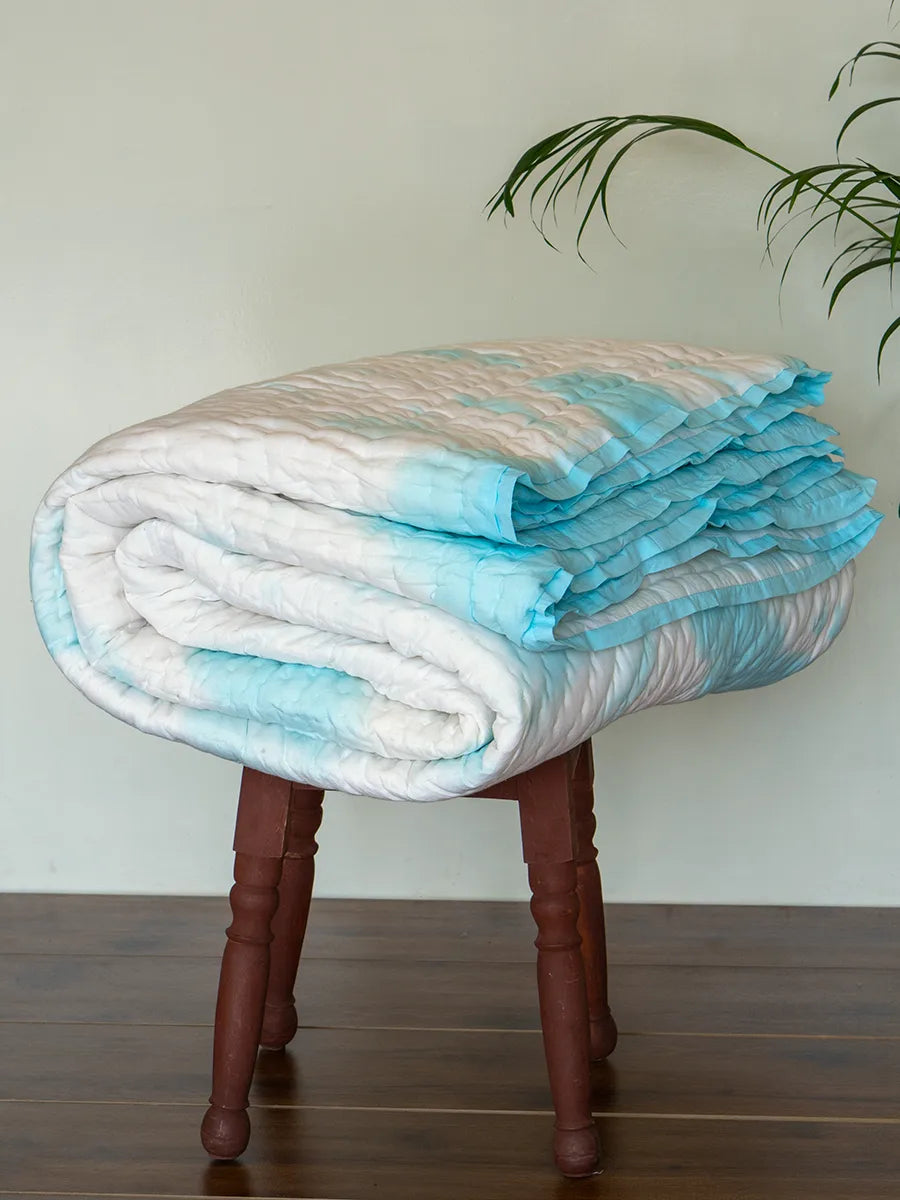 Organic Hand Stitched Quilt - Equa