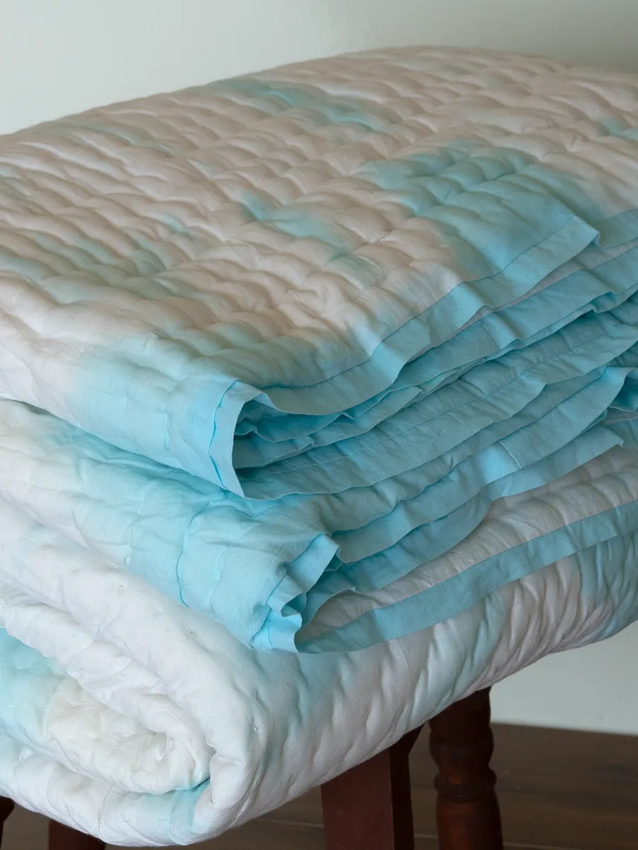 Organic Hand Stitched Quilt - Equa