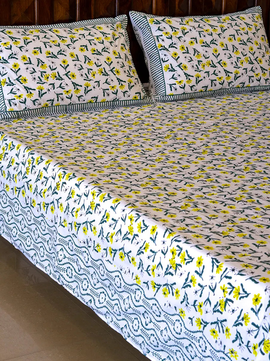 Sunora Organic Percale Cotton Seet Set