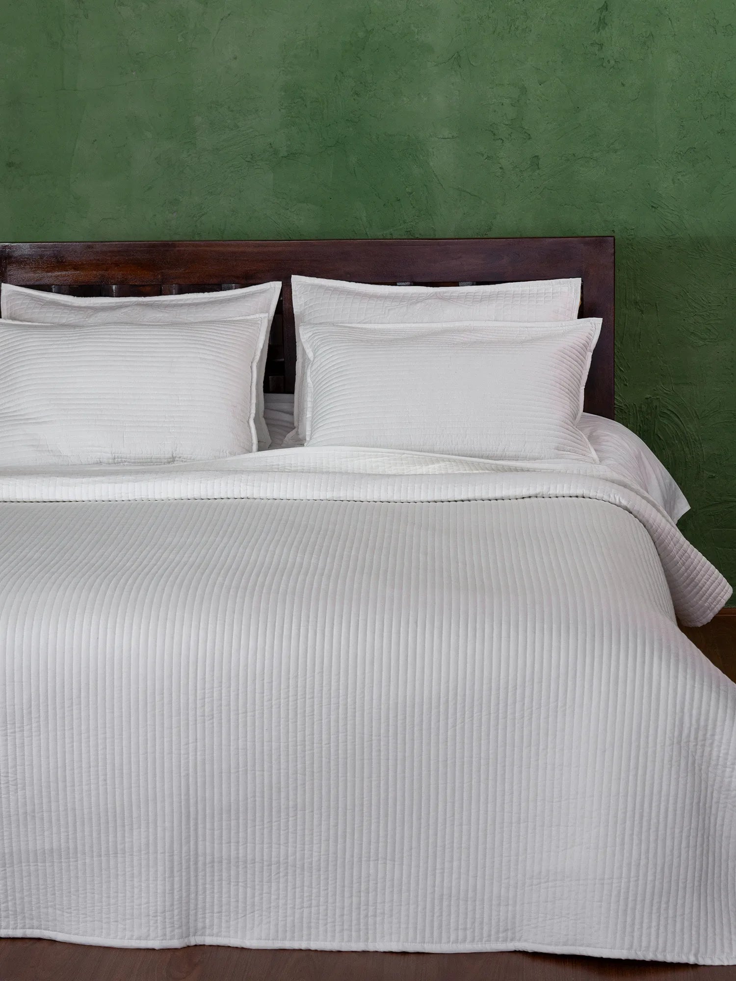 White Cotton Bedspread