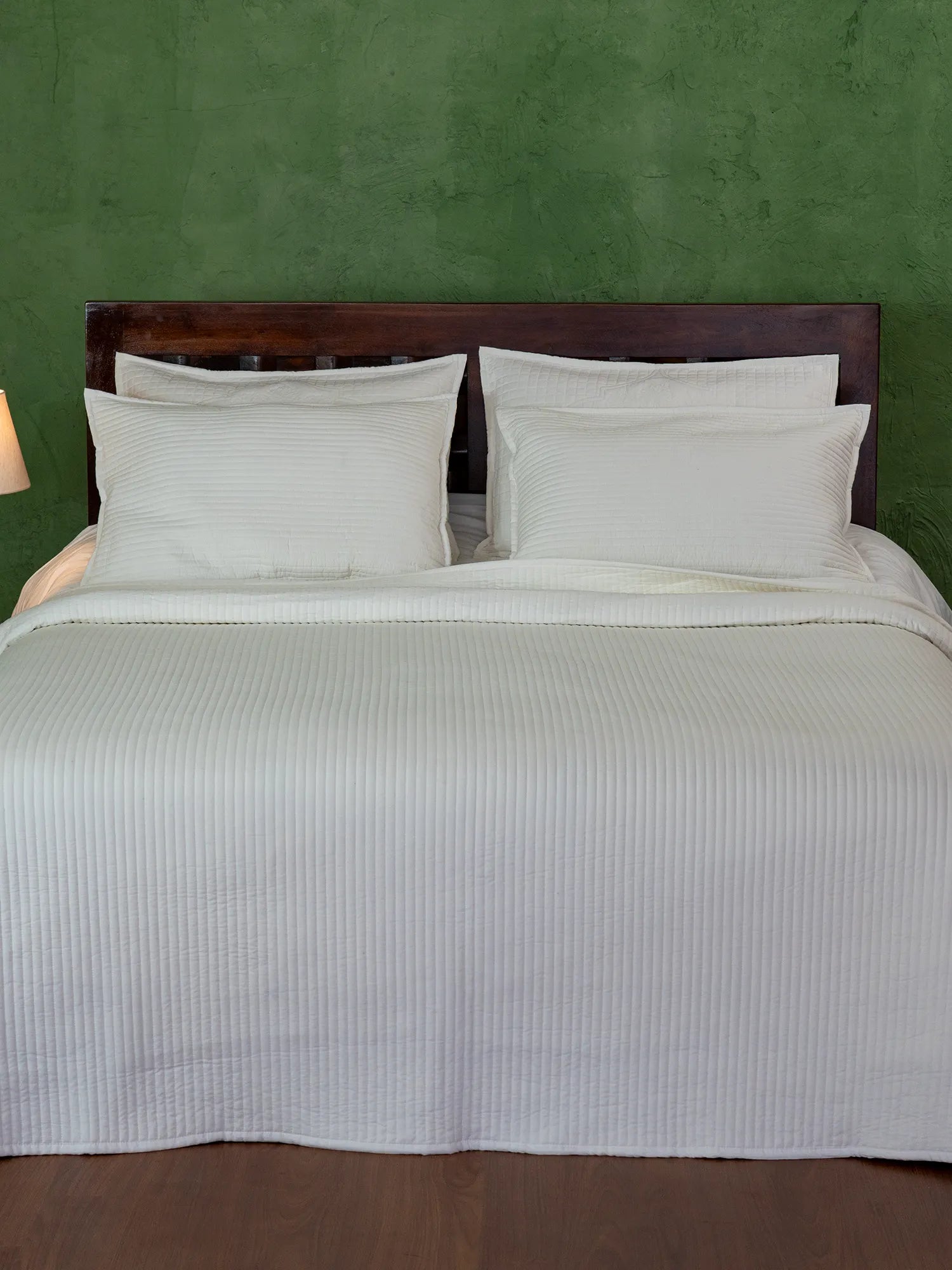 White Cotton Bedspread