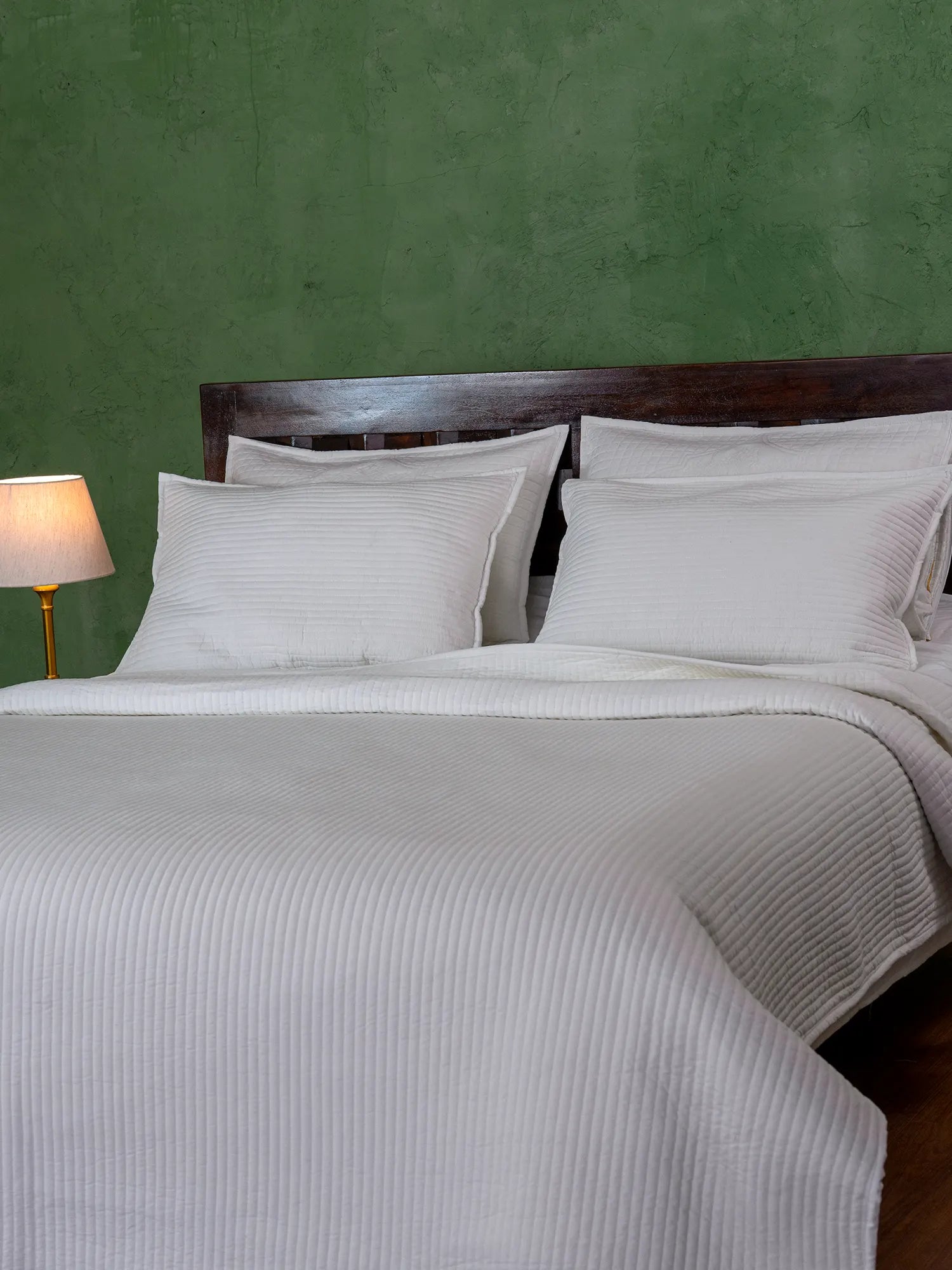 White Cotton Bedspread